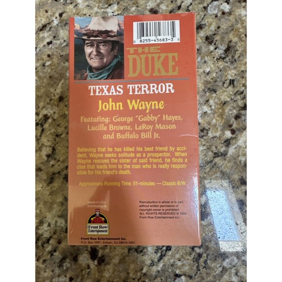 Vintage John Wayve VHS tapes Lot Of 5 Collector - Picture 11 of 11